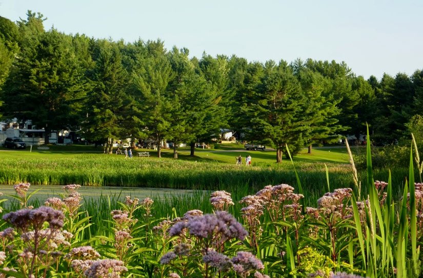 Camping Cantley dans la région d'Ottawa (Québec, Canada)
