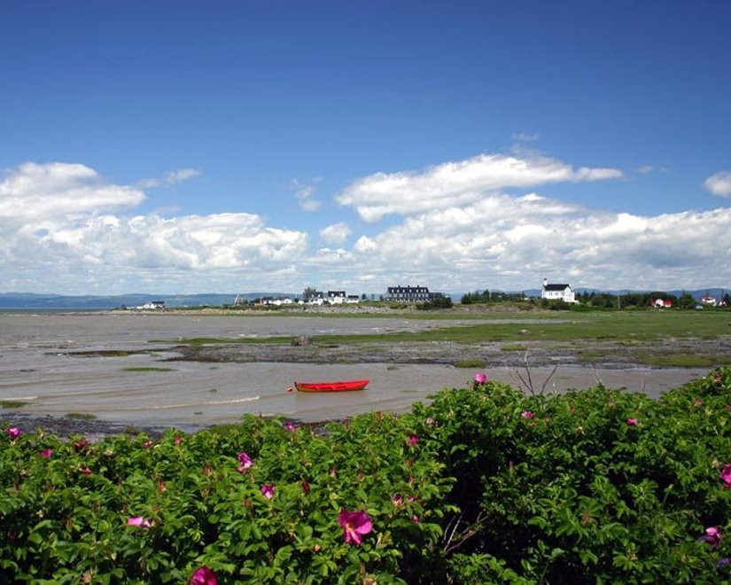 Camping de la Rivière Ouelle à Kamouraska (Québec, Canada)