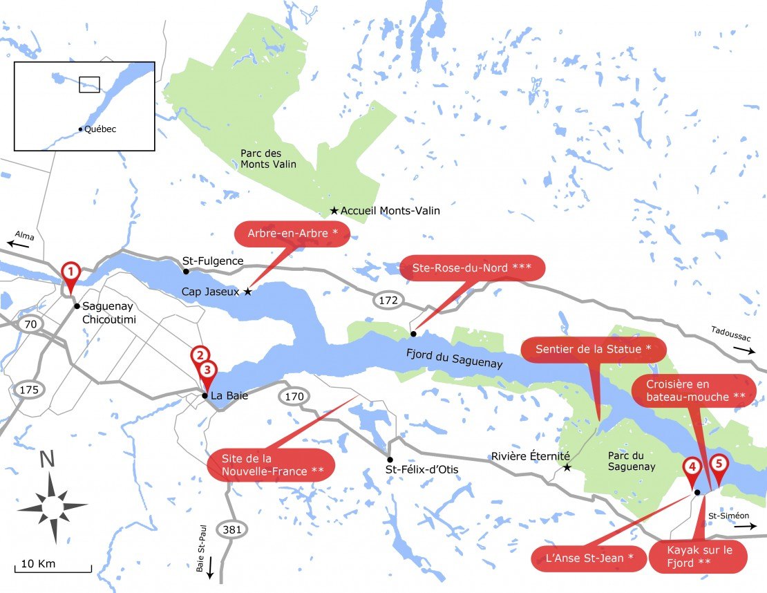 Guide voyage du Fjord du Saguenay Quoi faire ? Où manger