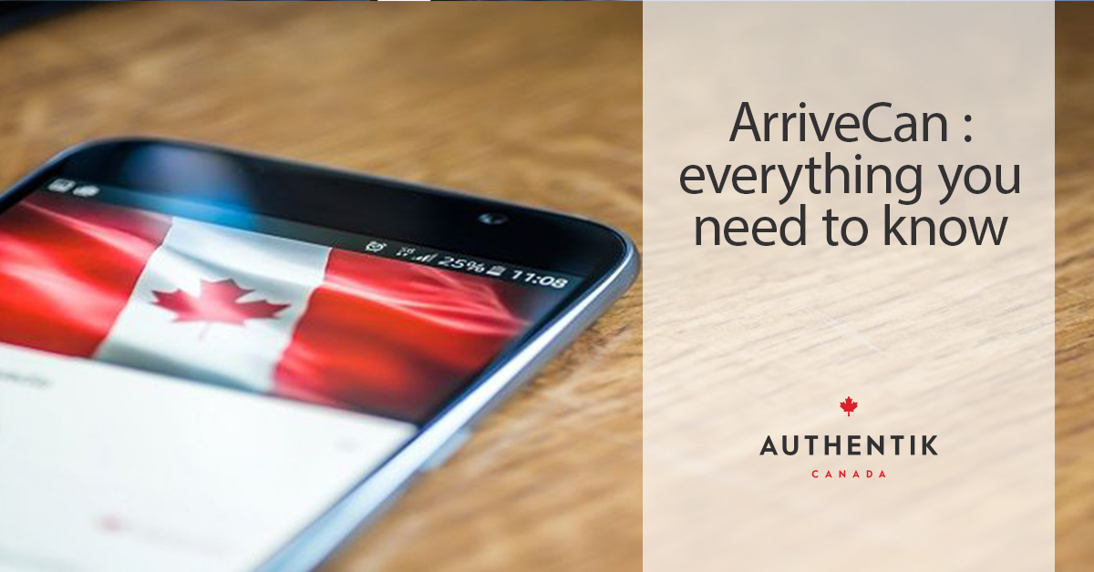 Arrivecan canada login