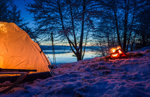 Camping hivernal Camping hivernal