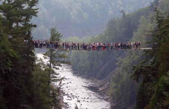 Canyon Ste-Anne, Québec Canyon Ste-Anne, Québec