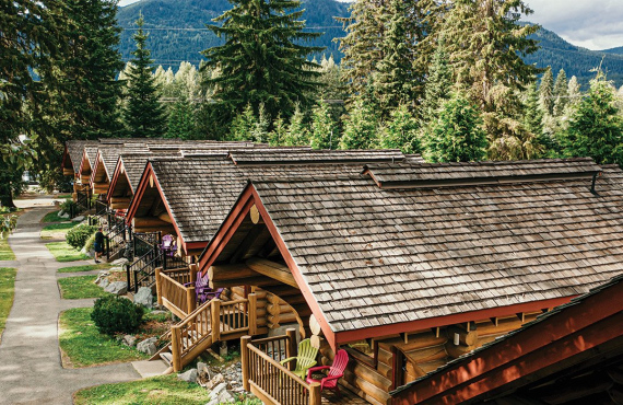 Cabins Riverside RV Resort, Whistler, BC