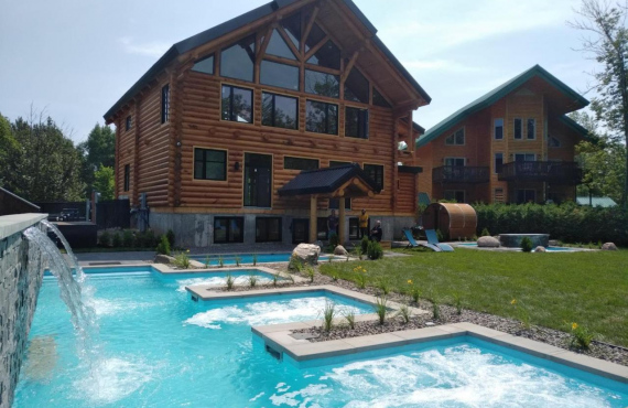 Chalets & Spa Lac St Jean, QC Chalets & Spa Lac St Jean, QC