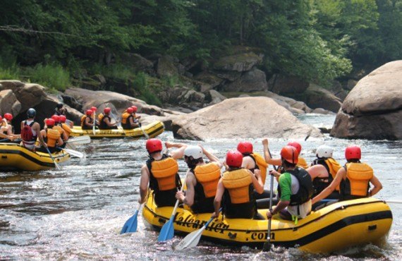 Rafting sur la Jacques-Cartier Rafting sur la Jacques-Cartier