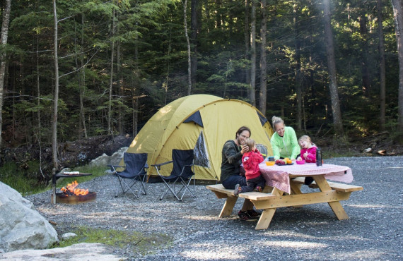 Mont Orford Park Campground