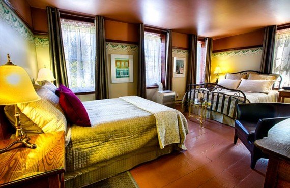 Auberge la Muse - chambre 2 lits Auberge la Muse - chambre 2 lits