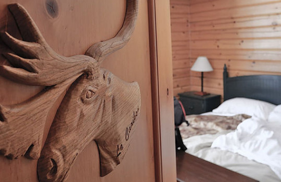 Chambre le caribou à l'auberge Chambre le caribou à l'auberge