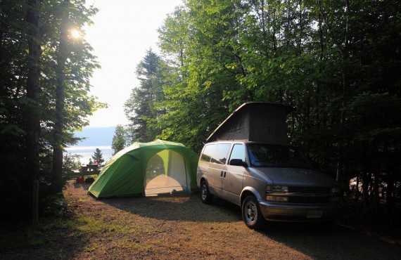 Emplacement sur le camping Emplacement sur le camping