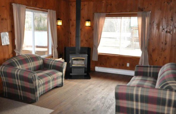 Les chalets Mekoos - Salon typique d'un chalet Les chalets Mekoos - Salon typique d'un chalet