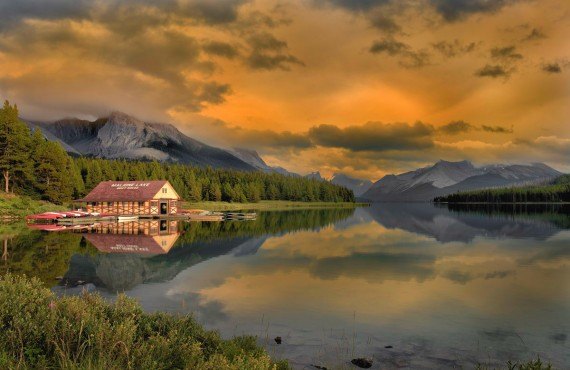 Lac Maligne Lac Maligne