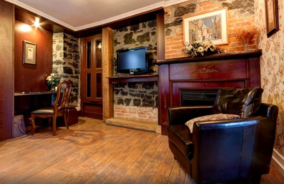 Hôtel Jardin Ste-Anne - Salon rustique Hôtel Jardin Ste-Anne - Salon rustique