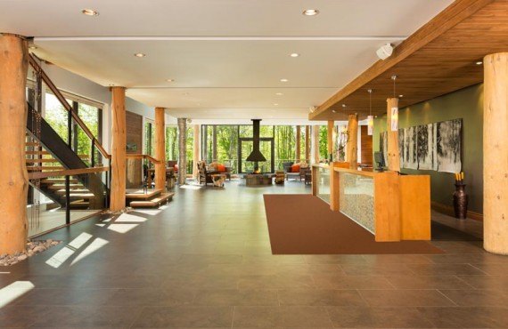 Hôtel Musée Premières Nations - Lobby Hôtel Musée Premières Nations - Lobby