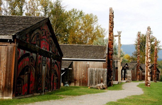 Ksan historical village (Aboriginal Tourism Association of BC)