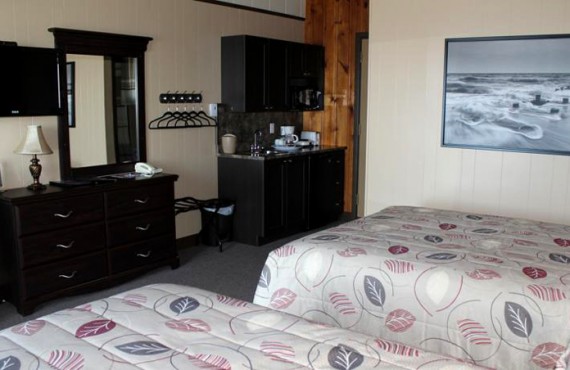 Motel Manoir sur Mer - Chambre 2 lits Motel Manoir sur Mer - Chambre 2 lits