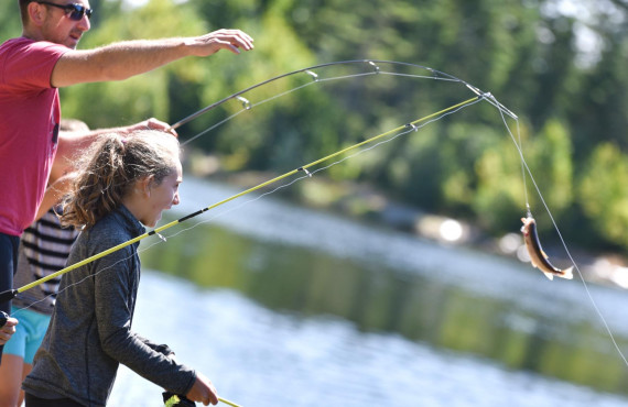 Pêche en famille Pêche en famille
