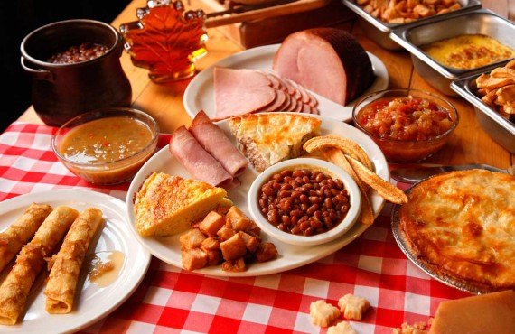 Repas de cabane à sucre Repas de cabane à sucre