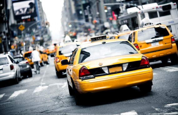 Taxi jaune de New York Taxi jaune de New York