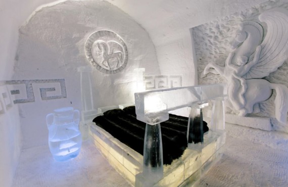 Visite de l'Hôtel de Glace - Chambre Visite de l'Hôtel de Glace - Chambre