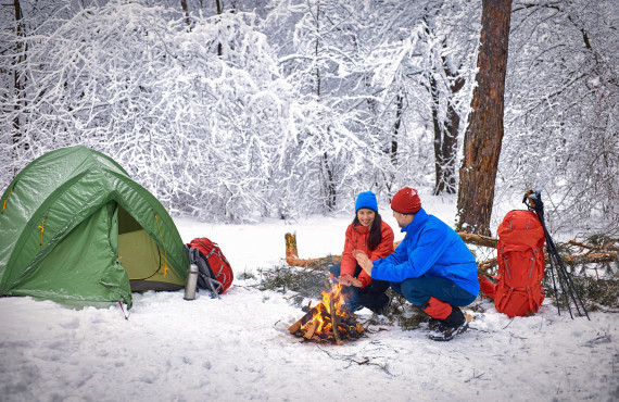 Camping en hiver Camping en hiver