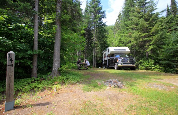 Emplacement sur le camping Emplacement sur le camping