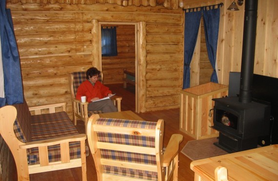 Intérieur d'un Chalet Intérieur d'un Chalet