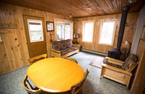 Dining room and living room Dining room and living room