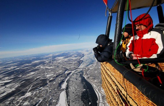 Envolée en montgolfière - Québec, QC Envolée en montgolfière - Québec, QC