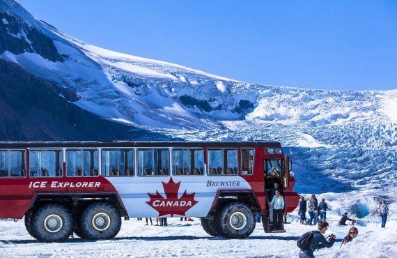 Excursion au glacier Athabasca (Steve Dutcheshen) Excursion au glacier Athabasca (Steve Dutcheshen)