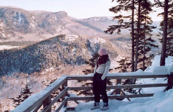Un des points de vue de la Vallée Bras-du-Nord Un des points de vue de la Vallée Bras-du-Nord