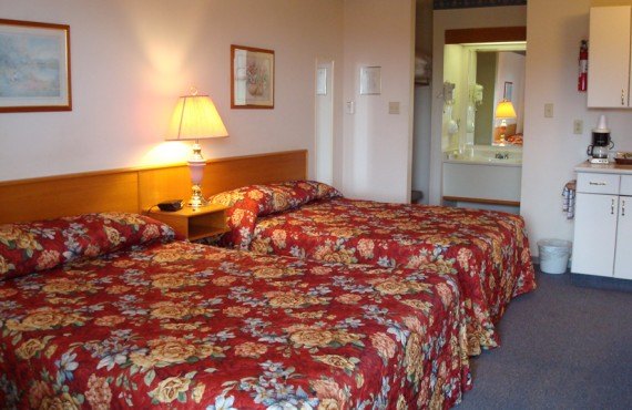 Motel Ocean Crest - Chambre 2 lits et cuisinette Motel Ocean Crest - Chambre 2 lits et cuisinette