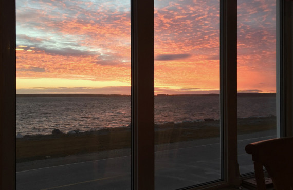 Coucher de soleil sur la Baie Coucher de soleil sur la Baie