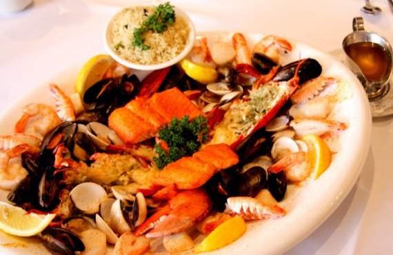 Repas de fruits de mer Repas de fruits de mer