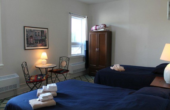 Auberge La Petite École - Chambre 2 lits Auberge La Petite École - Chambre 2 lits