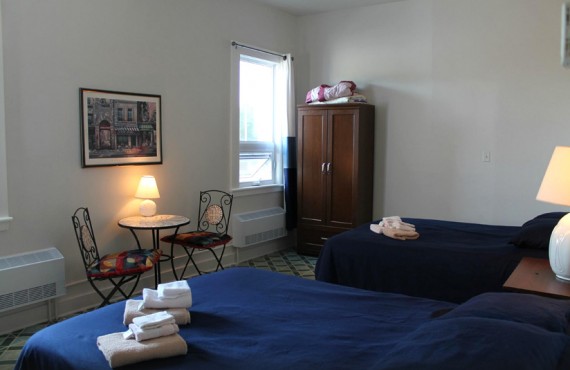 Auberge La Petite École - Chambre 2 lits Auberge La Petite École - Chambre 2 lits
