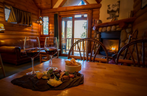 Intérieur d'un chalet Intérieur d'un chalet