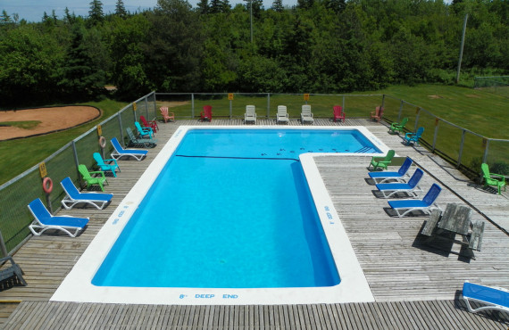 Heated outdoor pool Heated outdoor pool