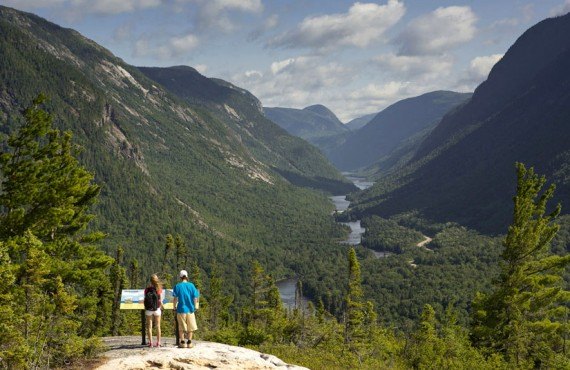 Vue du Parc national des Hautes-Gorges Vue du Parc national des Hautes-Gorges