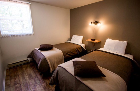 Chalets du Fjord - Chambre 2 lits Chalets du Fjord - Chambre 2 lits
