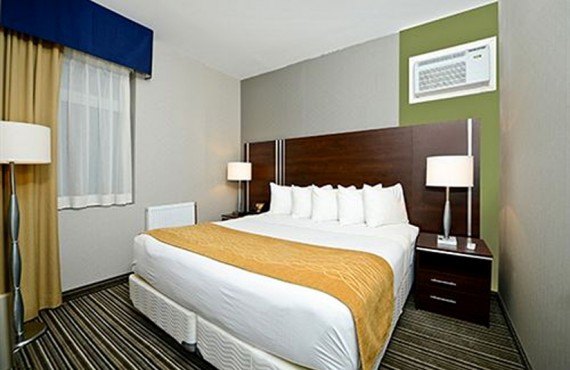 Comfort Inn Toronto - Chambre lit King Comfort Inn Toronto - Chambre lit King