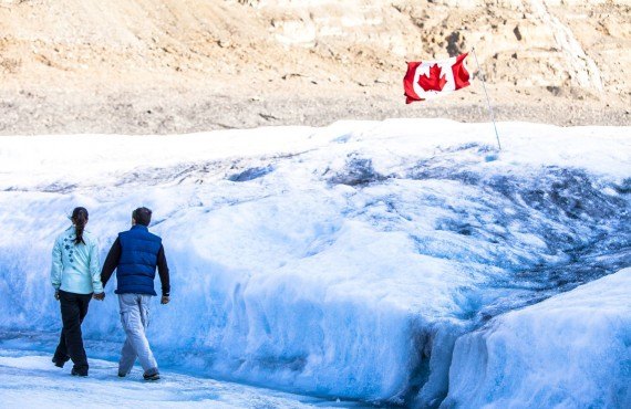 Excursion au glacier Athabasca (Steve Dutcheshen) Excursion au glacier Athabasca (Steve Dutcheshen)