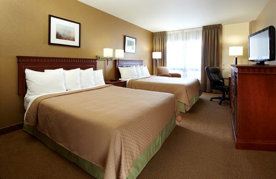 Quality Inn & Suites Aeroport - Chambre 2 lits Quality Inn & Suites Aeroport - Chambre 2 lits
