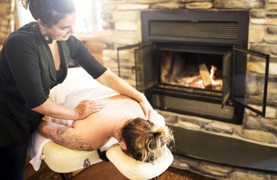 Session de Massotherapie en Chalet Session de Massotherapie en Chalet