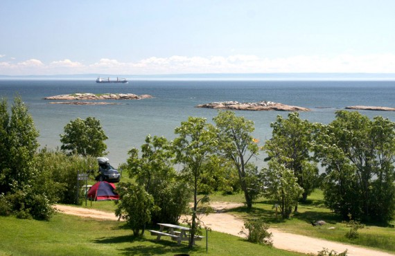 Vue sur le fleuve Saint-Laurent Vue sur le fleuve Saint-Laurent