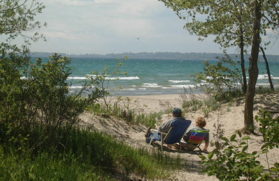 Beach day (Ontario Parks)