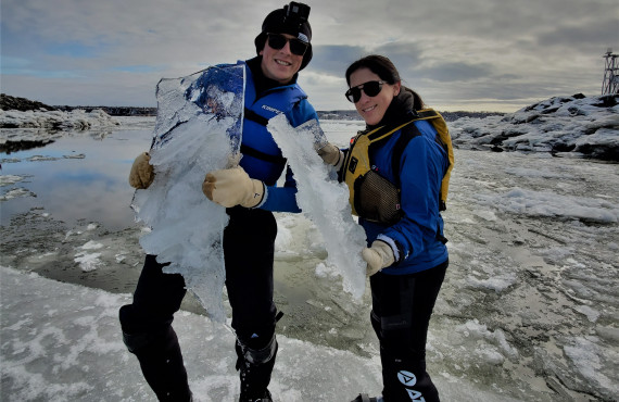 Les glaces du St-Laurent Les glaces du St-Laurent