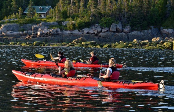 Randonnée en Kayak sur le fjord 