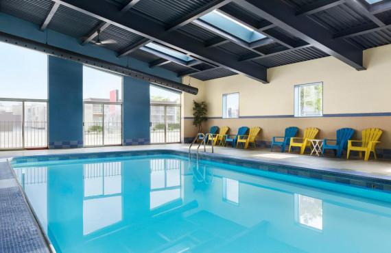 Heated indoor pool Heated indoor pool