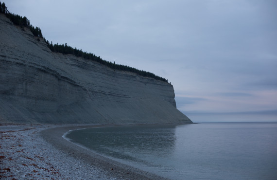Falaise Île Anticosti Falaise Île Anticosti