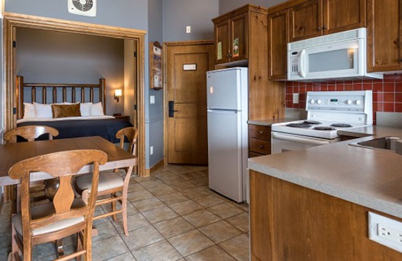 Cuisine d'une des suites Cuisine d'une des suites
